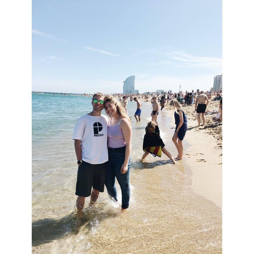 Europe Trip 2017 - Barcelona Beach