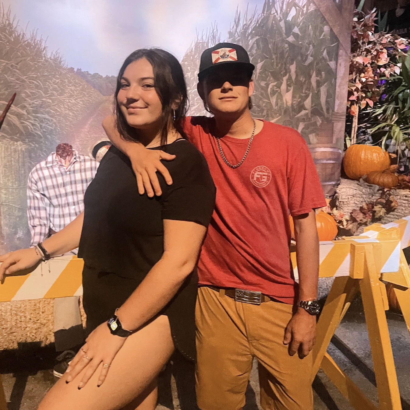 The first time Jake had ever been to Halloween Horror Nights