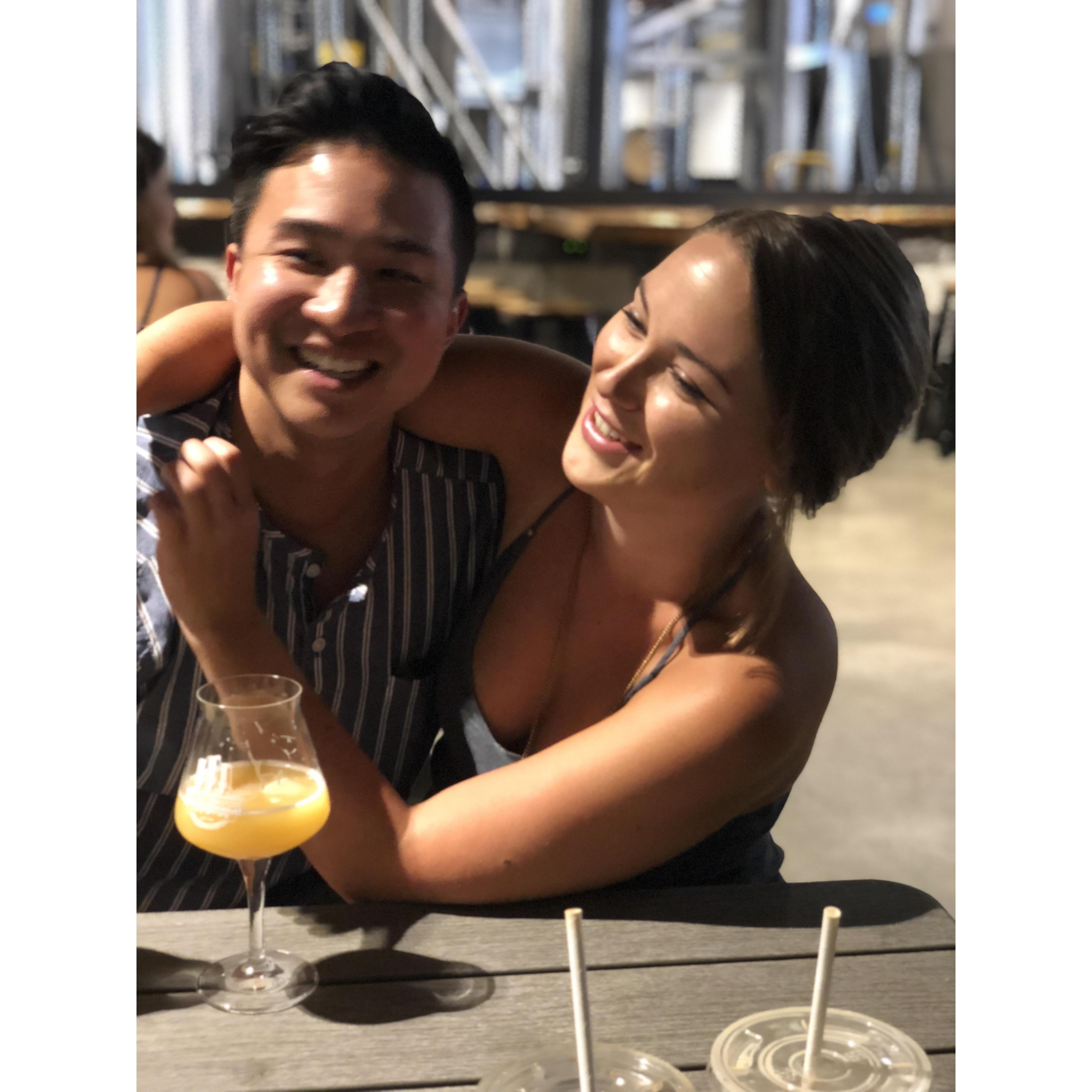 San Luis Obispo - one of our first dates