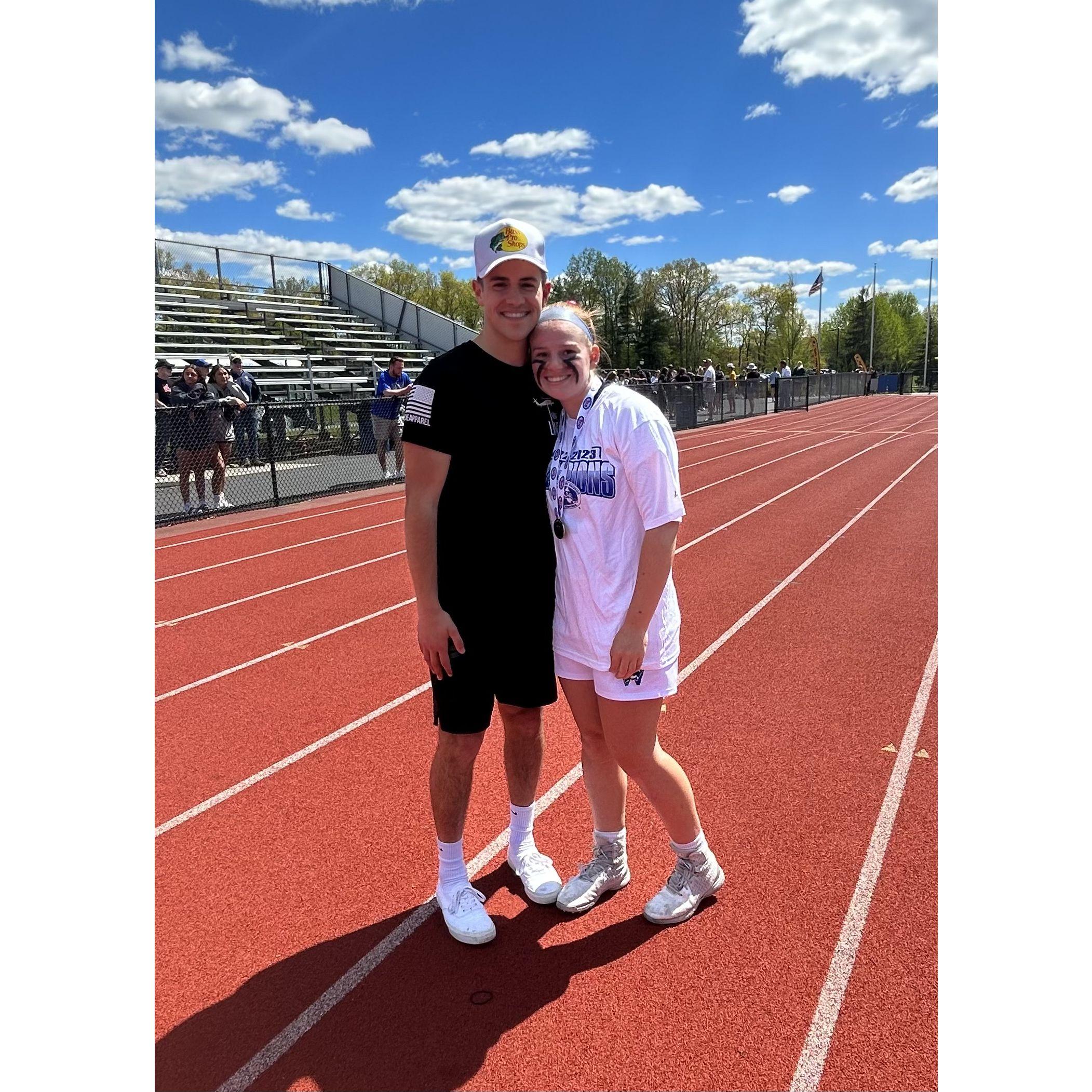 Kiely's second MASCAC championship win