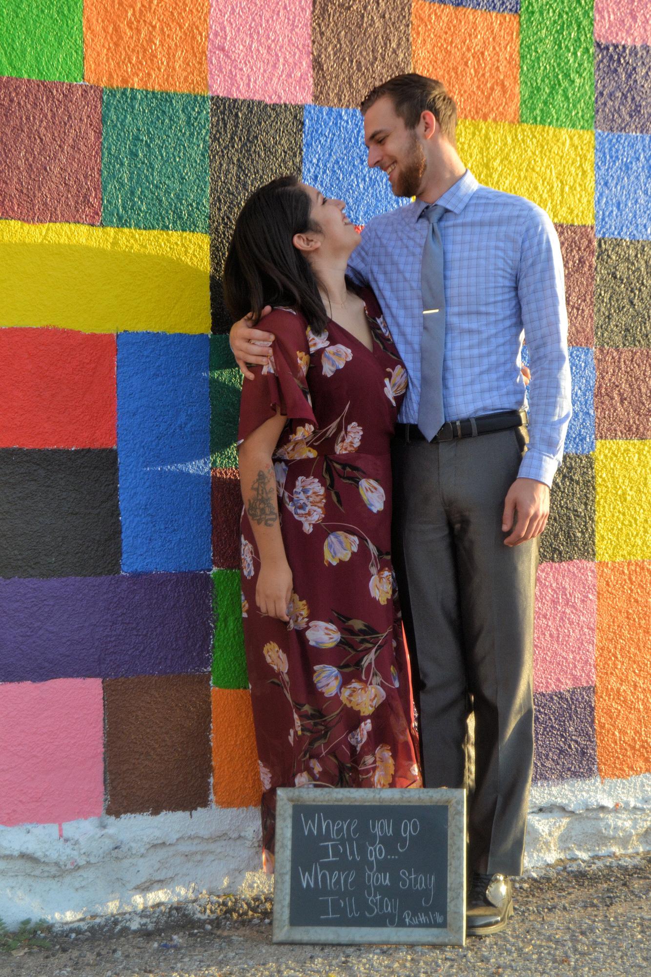 Here are our official engagement photos! Photos by: Kayla Harris (SpurOfTheMomentPhotography)