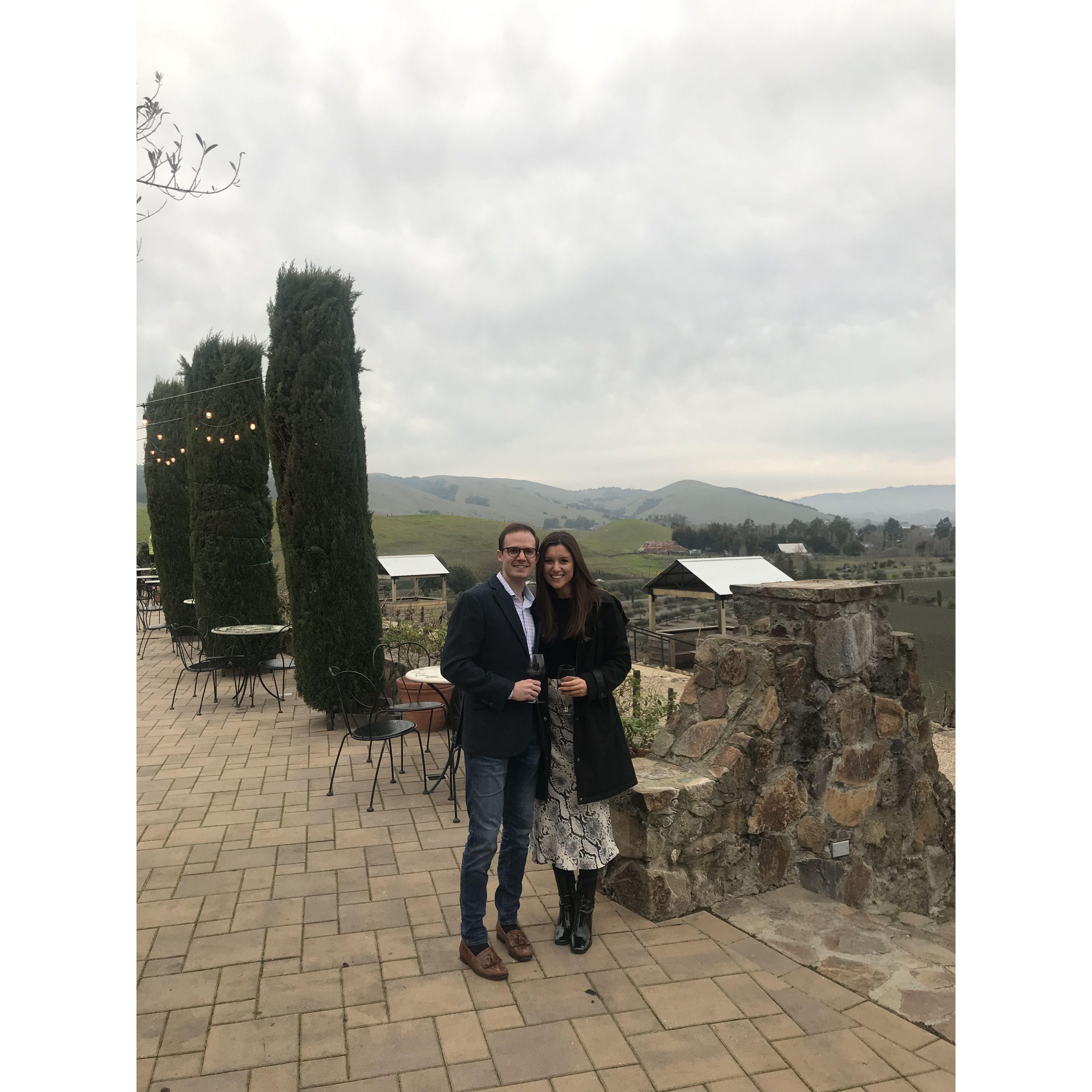 Our first visit to Viansa!! Now our wedding venue <3