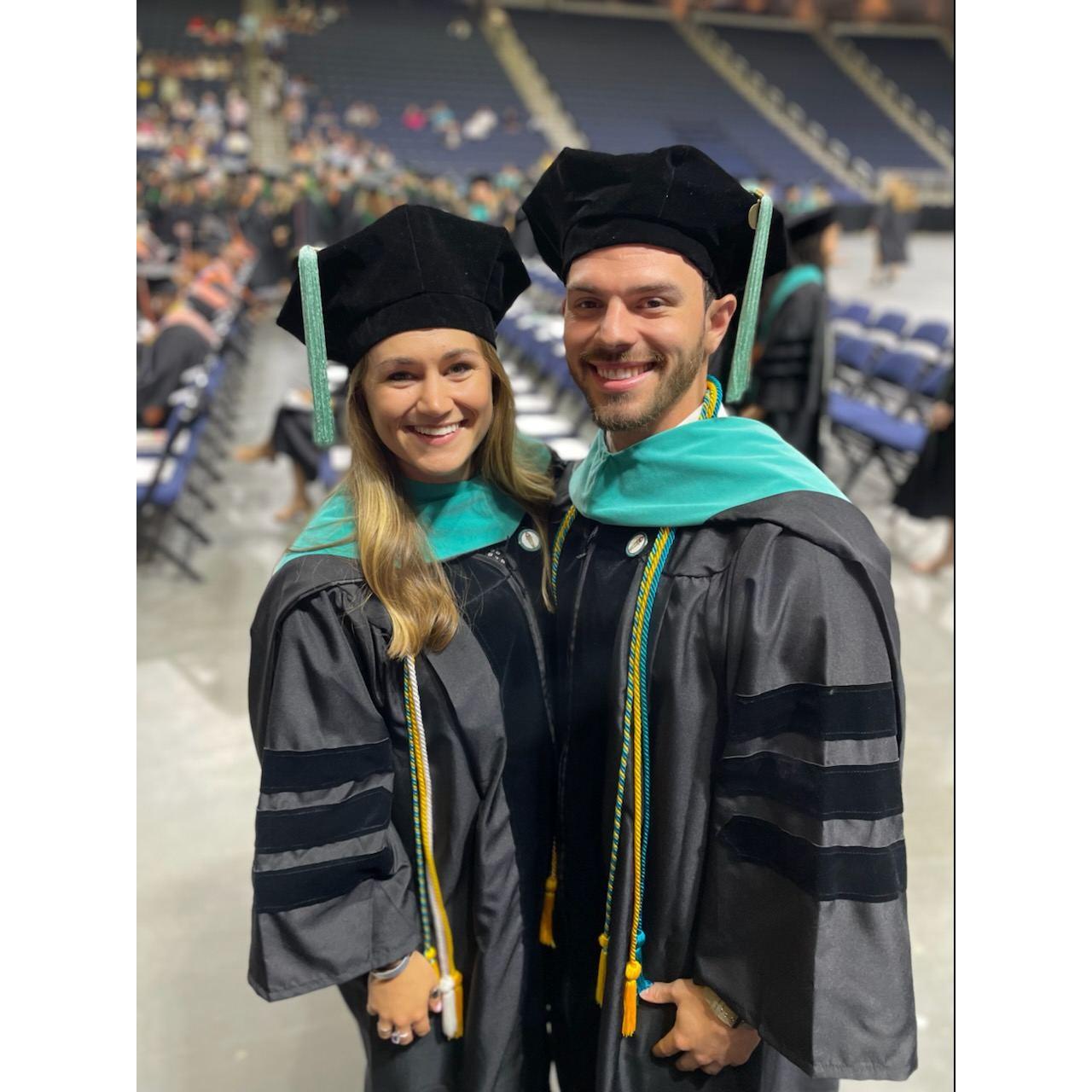 Graduation from Mercer's Doctor of Physical Therapy program. May 2022. Dr. and Dr. Dwinnell coming soon!