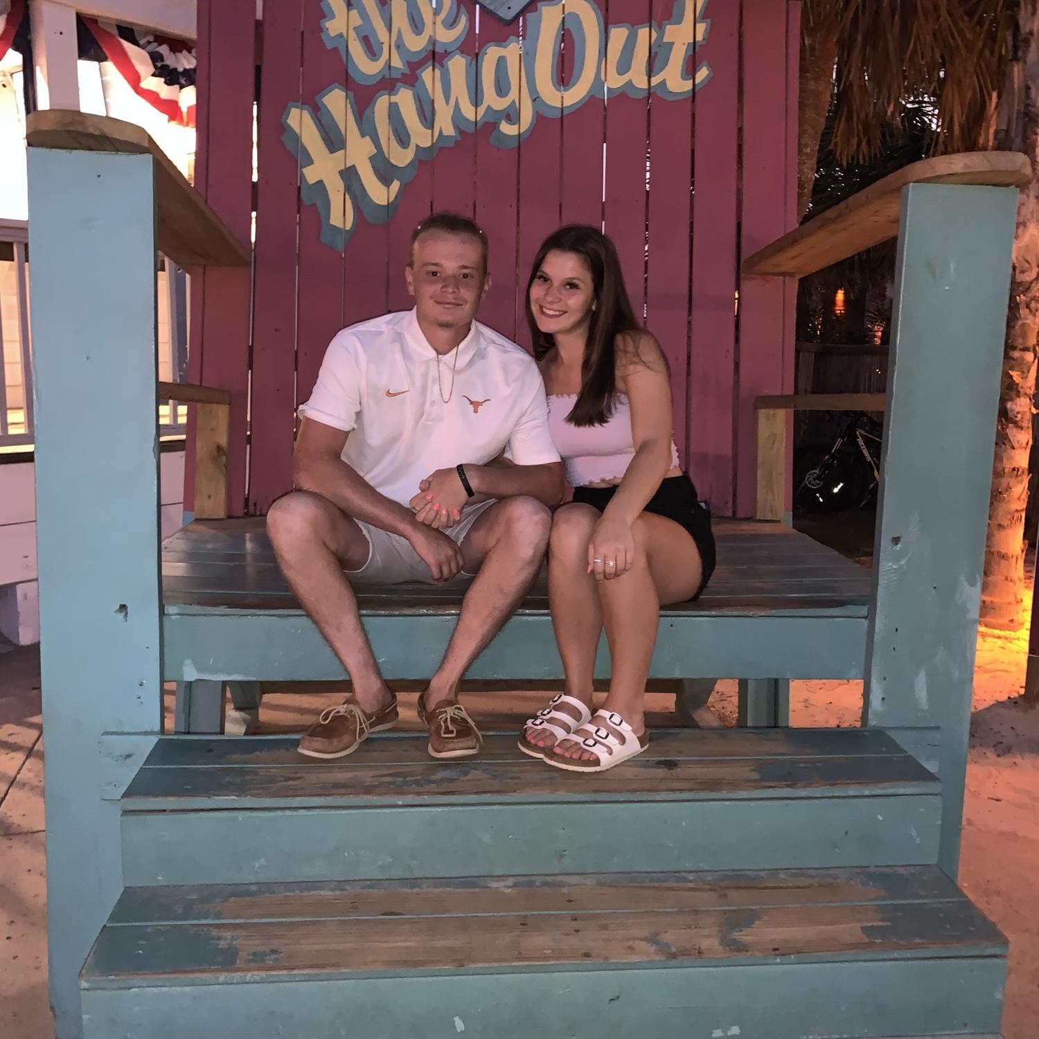 First of many vacations together! Gulf shores, 2020