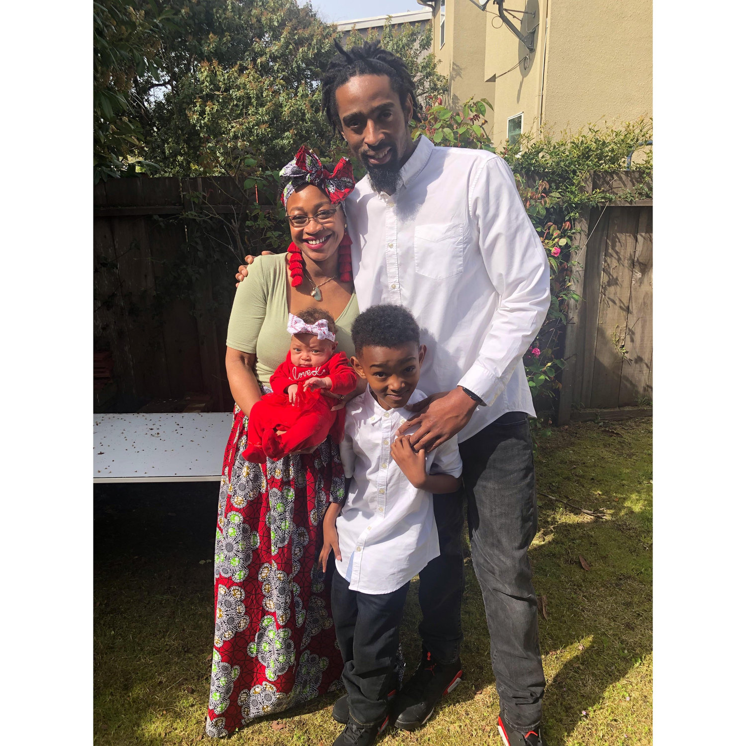 Savvy's first Sunday at church
March 2019