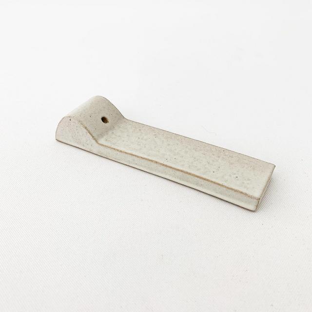 Tomoro Incense Holder White Round