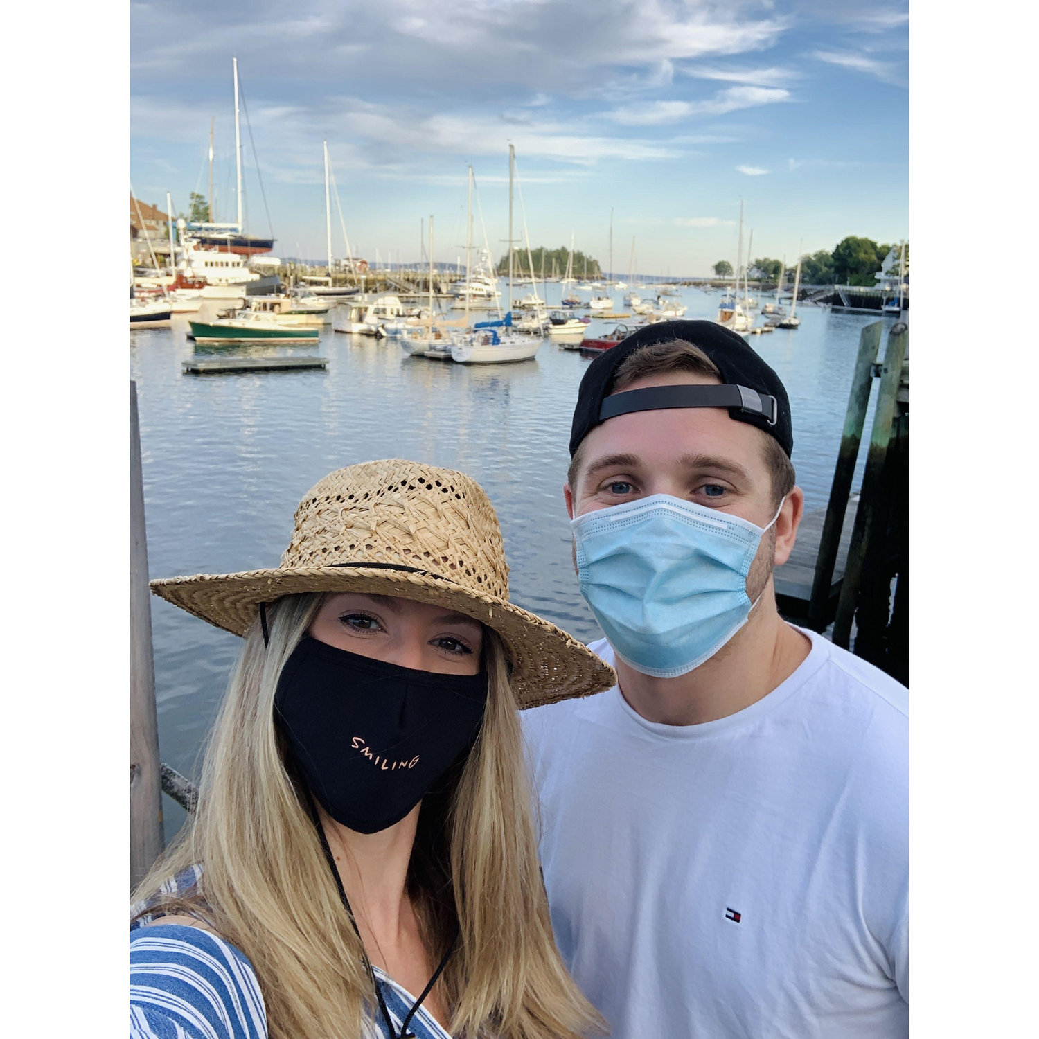 Chase's first trip to Maine, Summer of 2020.