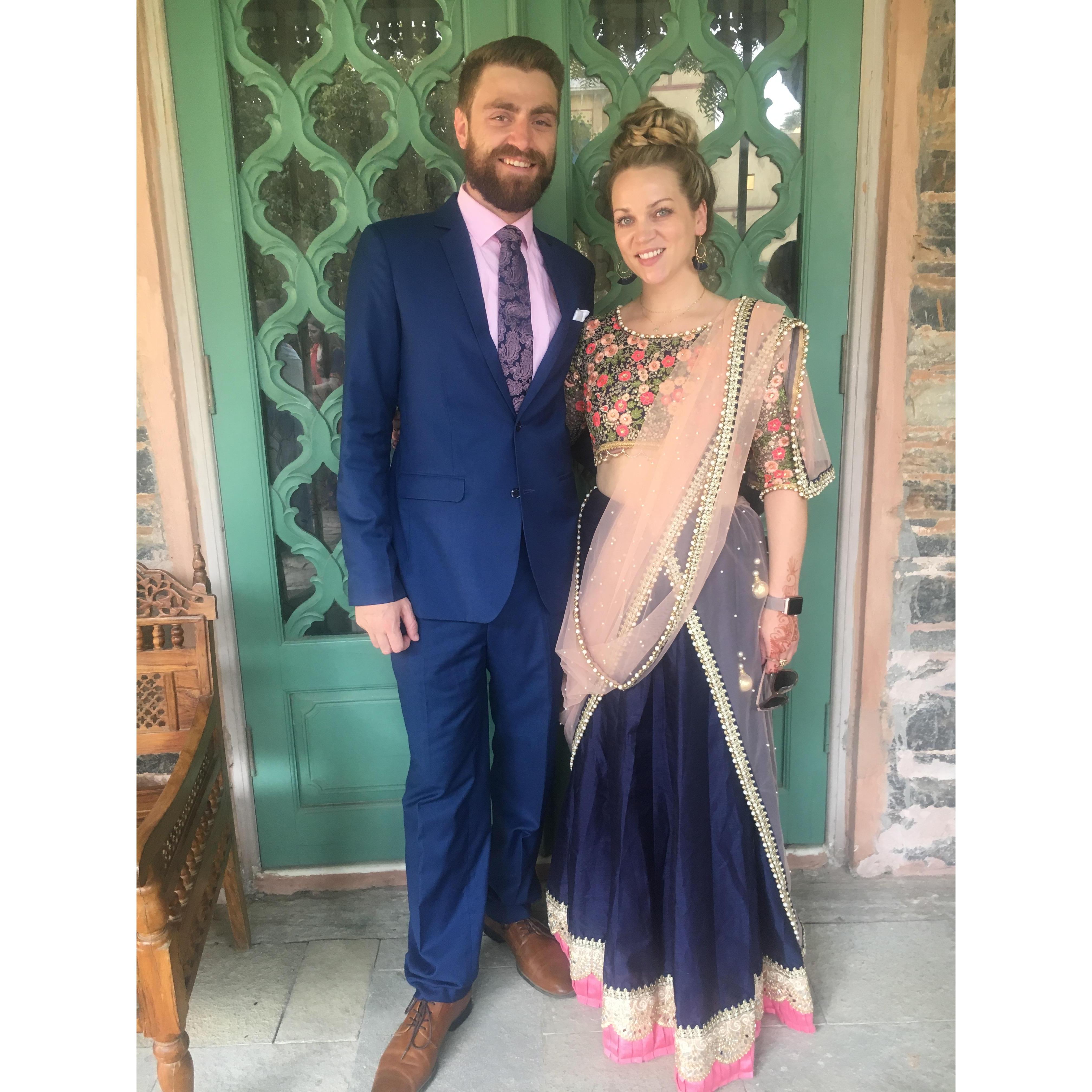 Aarti and Boris's wedding in India!