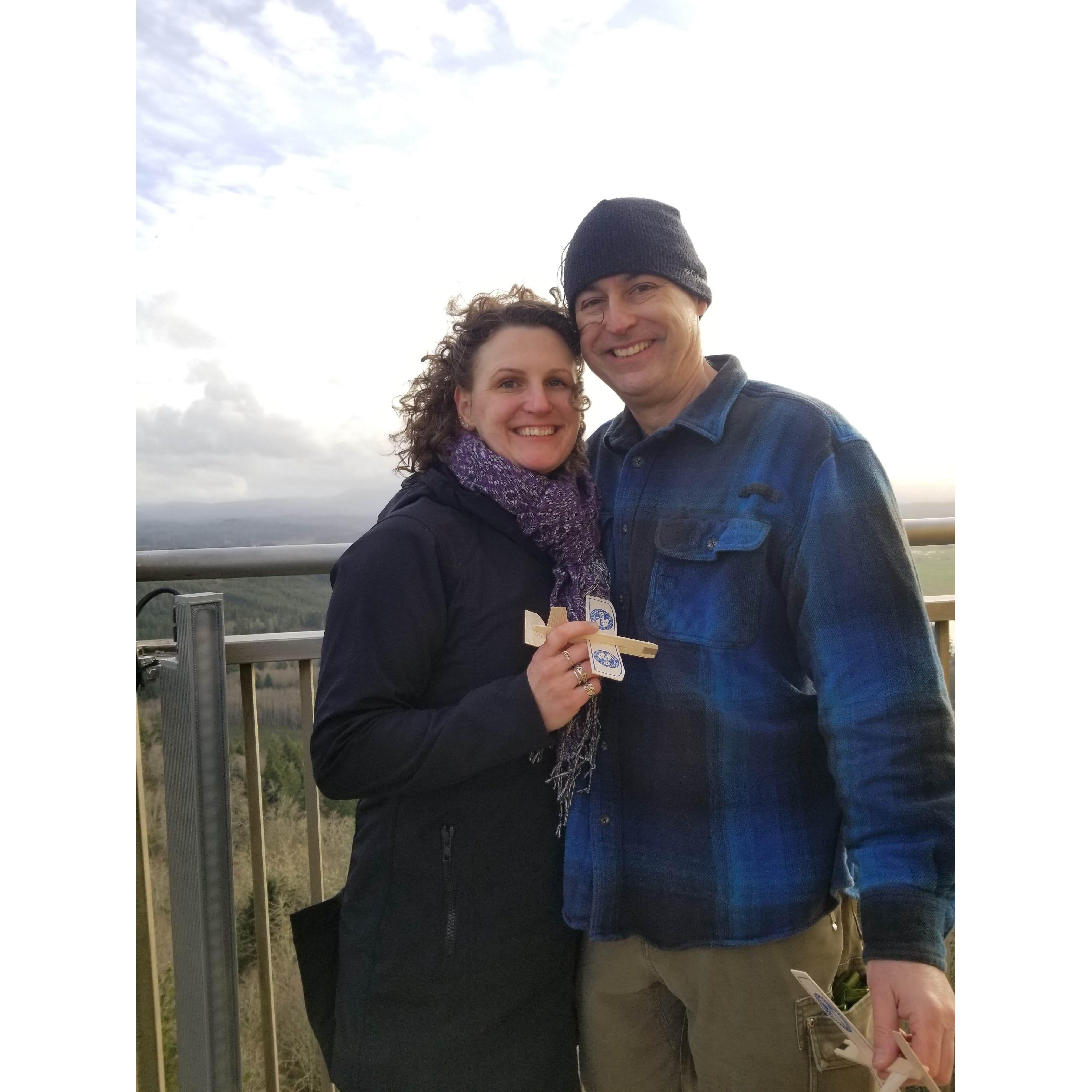Trip to Astoria Column January 2020