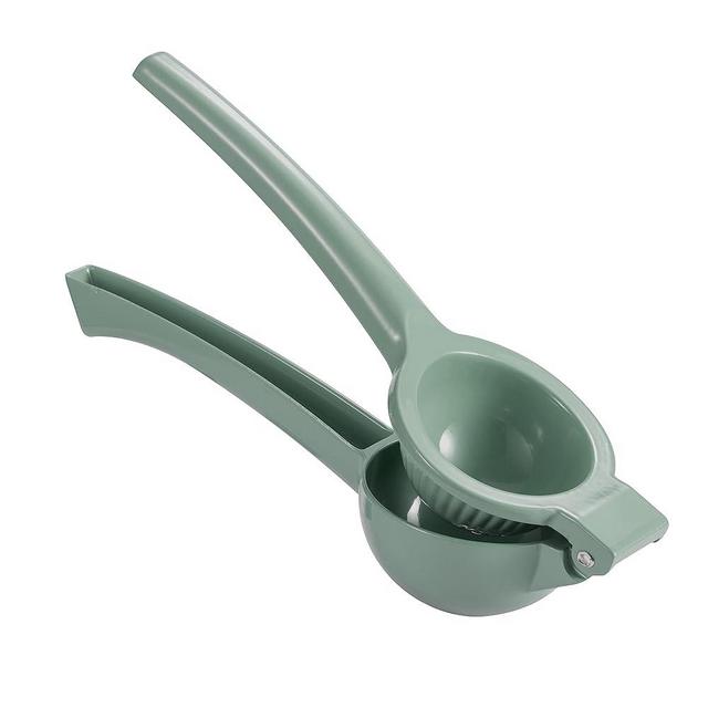 Cook With Color Citrus Press Juicer – Metal Lemon Juicer and Citrus Squeezer – Handheld Juicer for Lemons, Limes, Tangerines and More (Green)