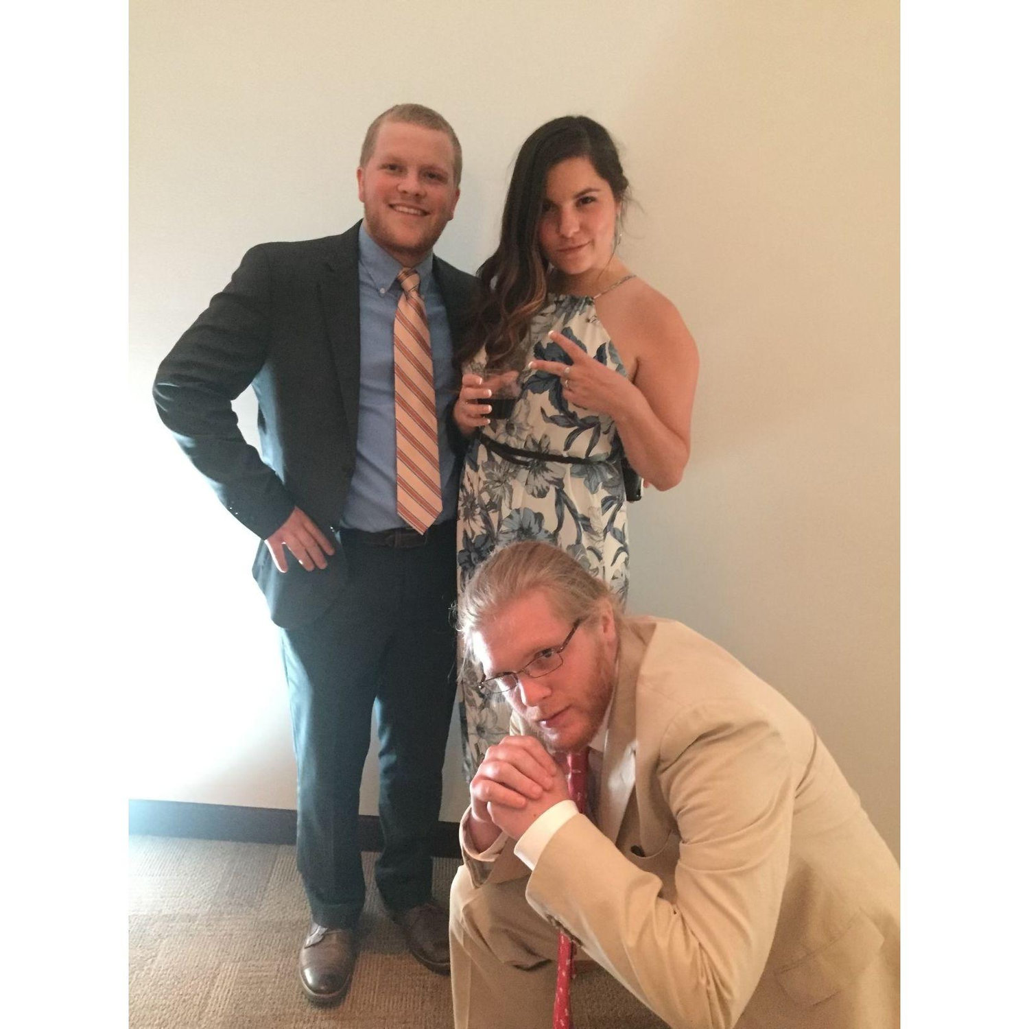 First wedding together (featuring Pat).
