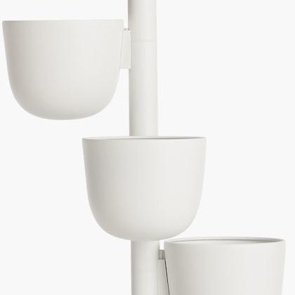 White Story Planter - 5 Piece