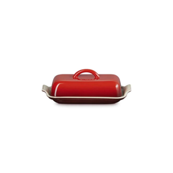Cerise Heritage Butter Dish