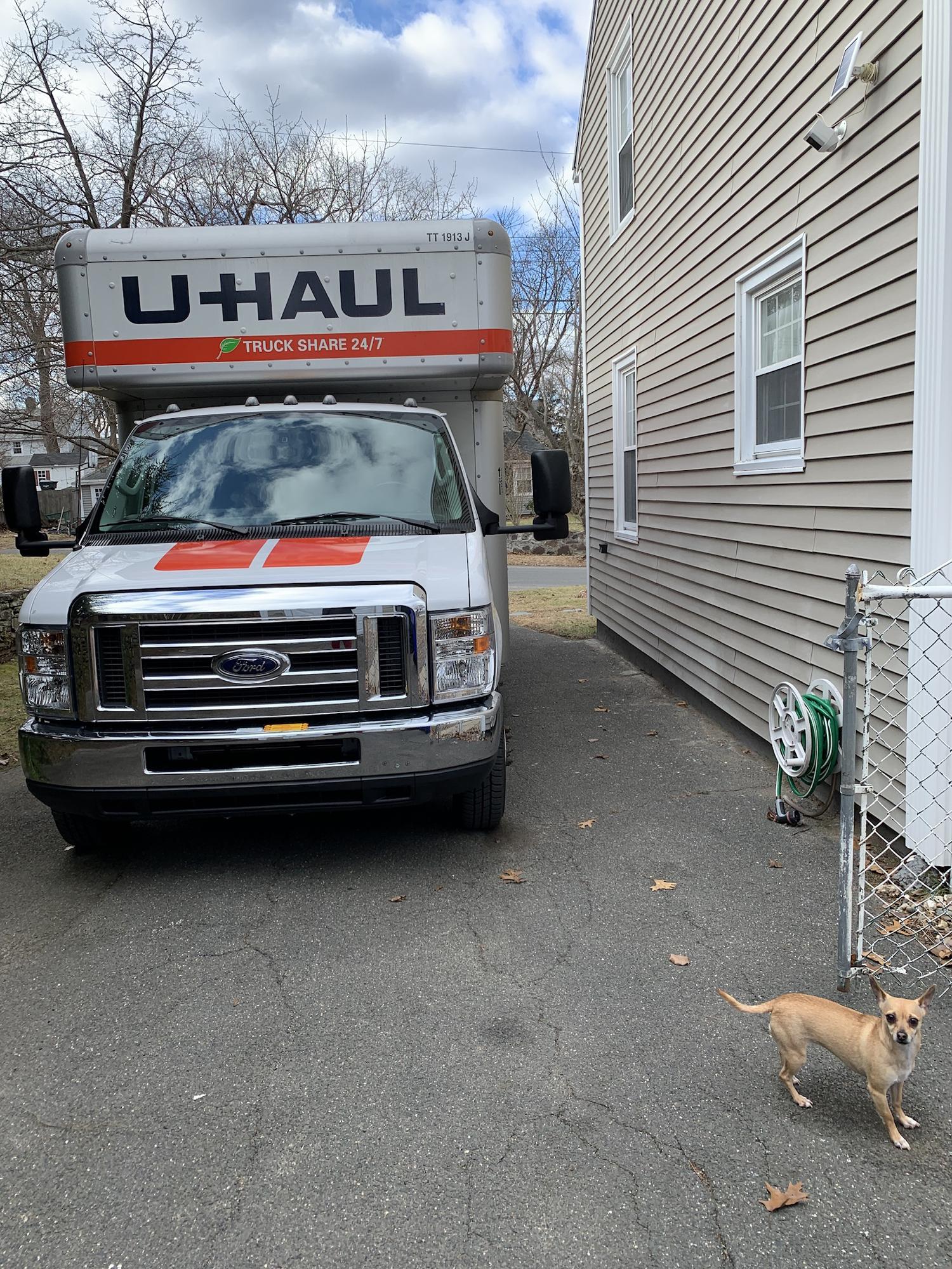 Moving day, Springfield house to Coventry house - 2020