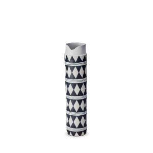 L`OBJET  DIAMOND COLLAR VASE, LARGE