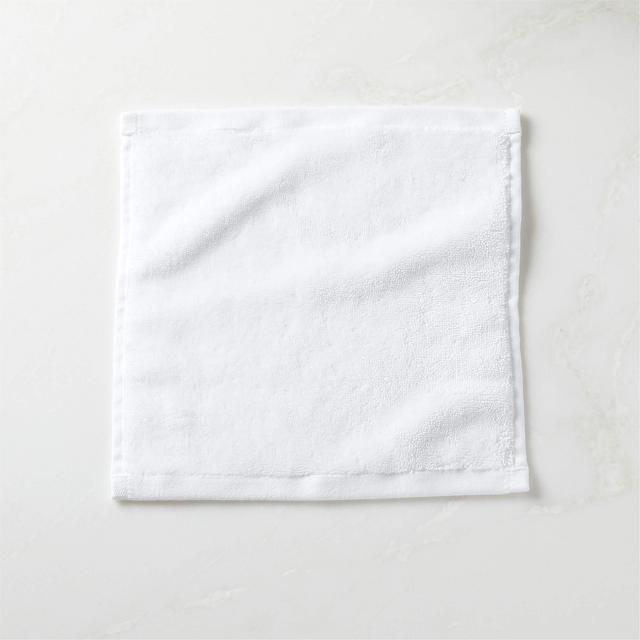 Kalani Organic Cotton White Bath Towels