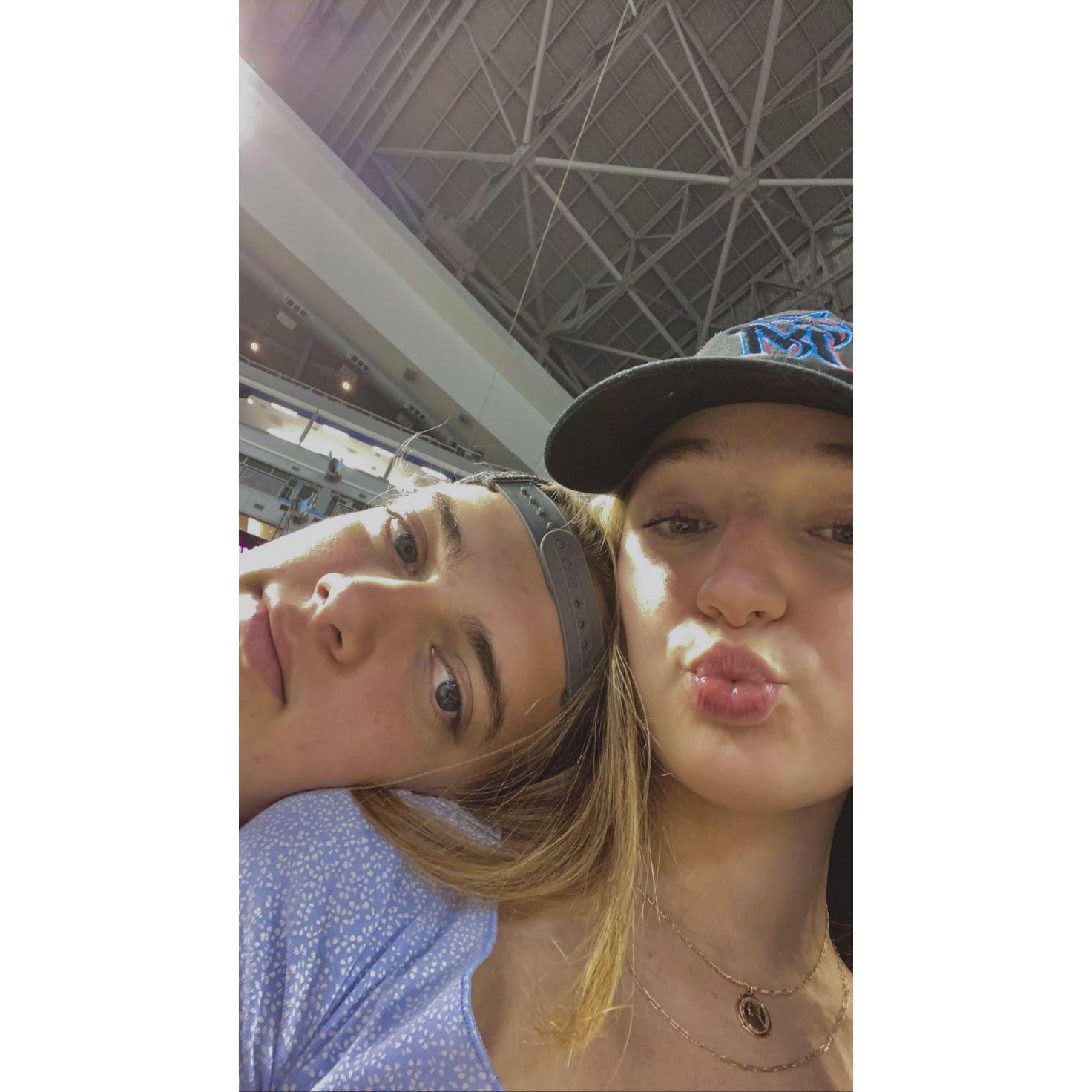 My first Marlins game!