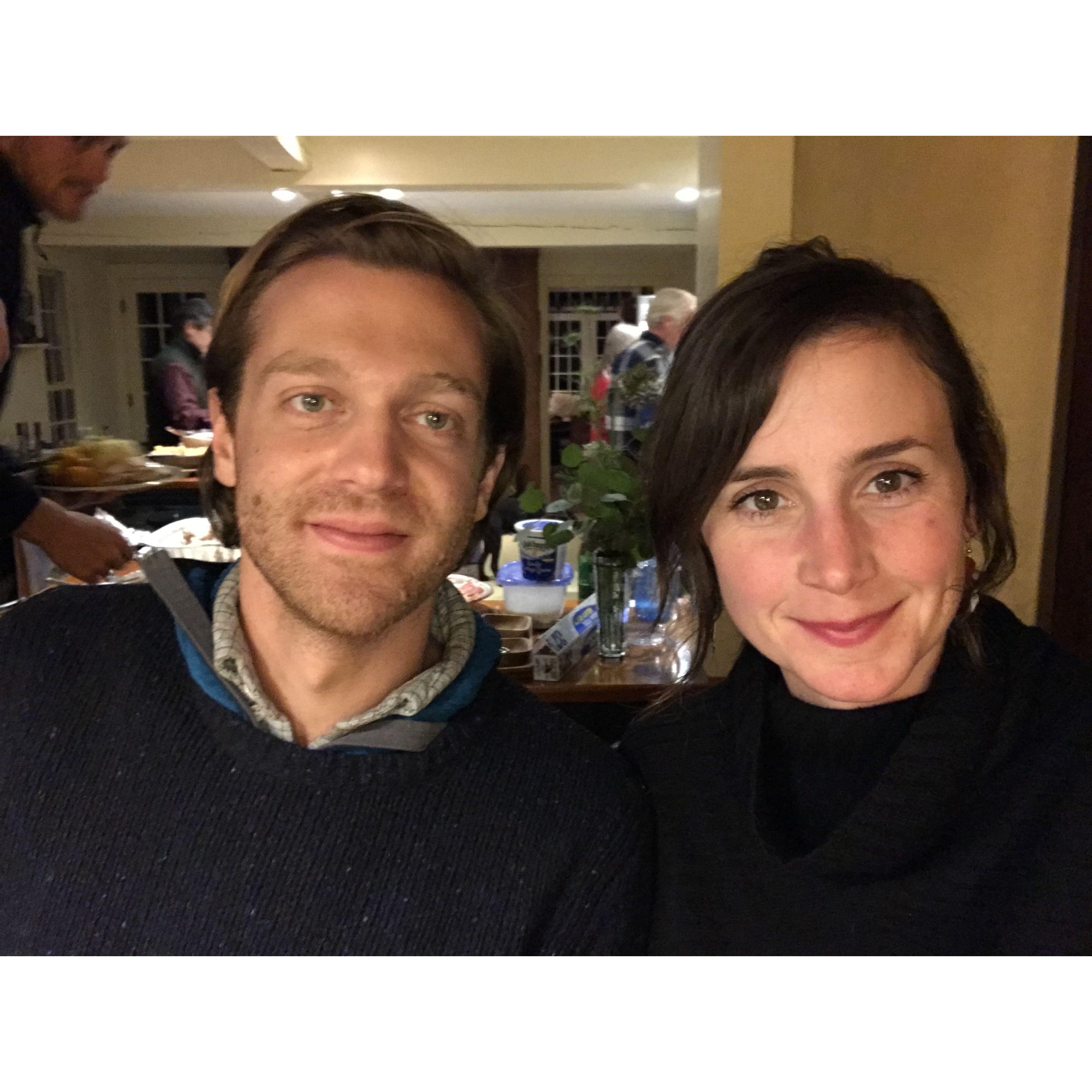 Jody’s first Thanksgiving in MAINE, 2017