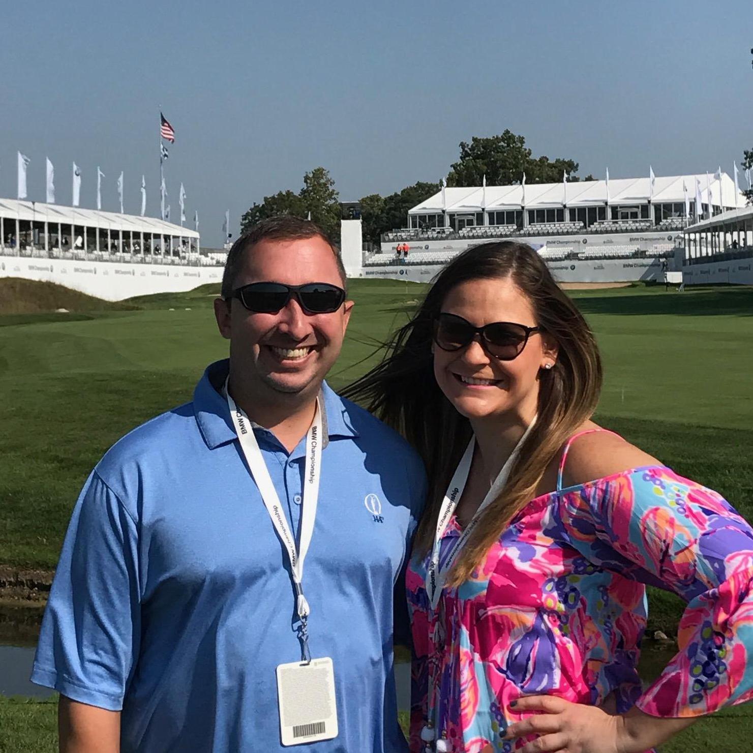 BMW Championship for Morgan's birthday!