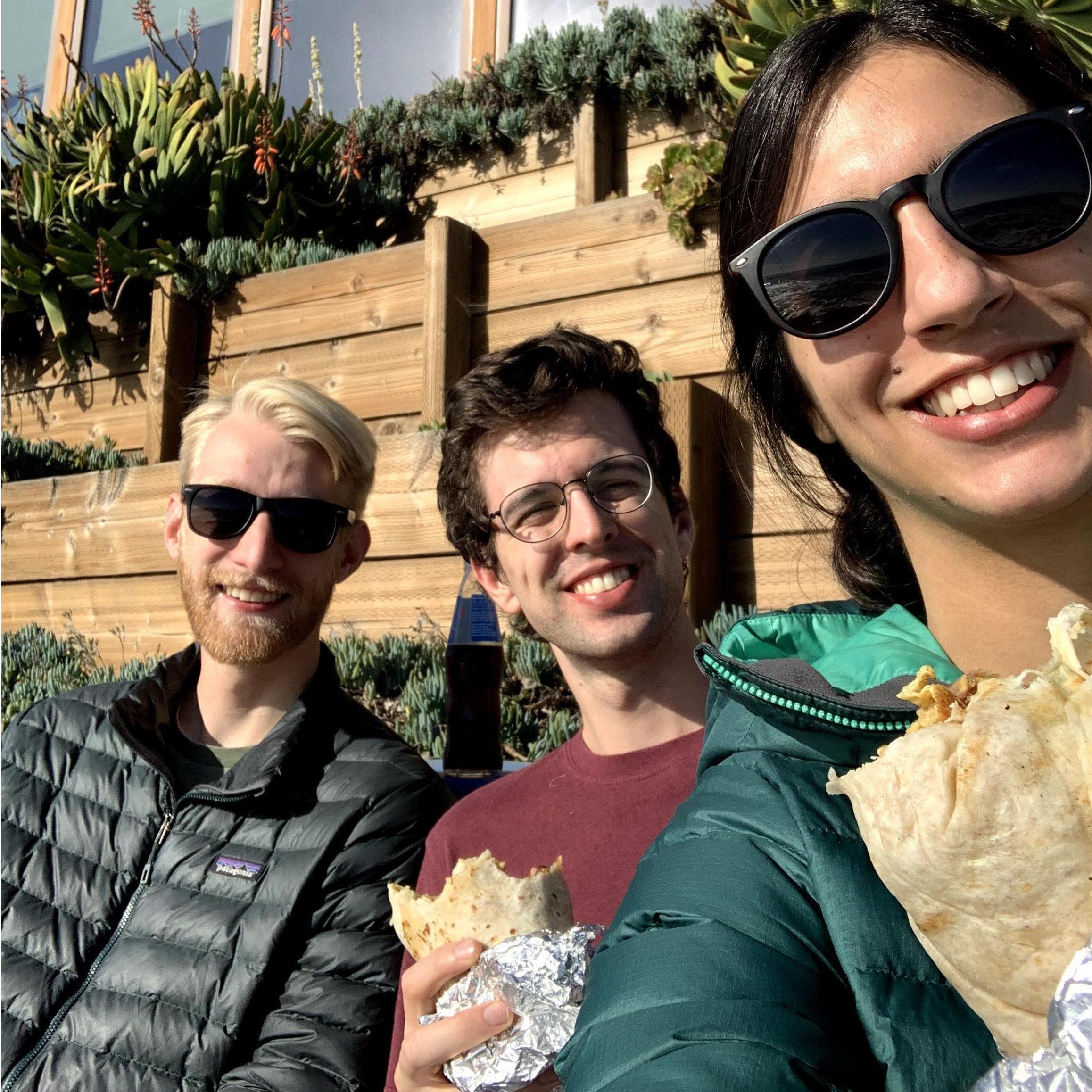 Friends + Burritos = Favorite Pastime