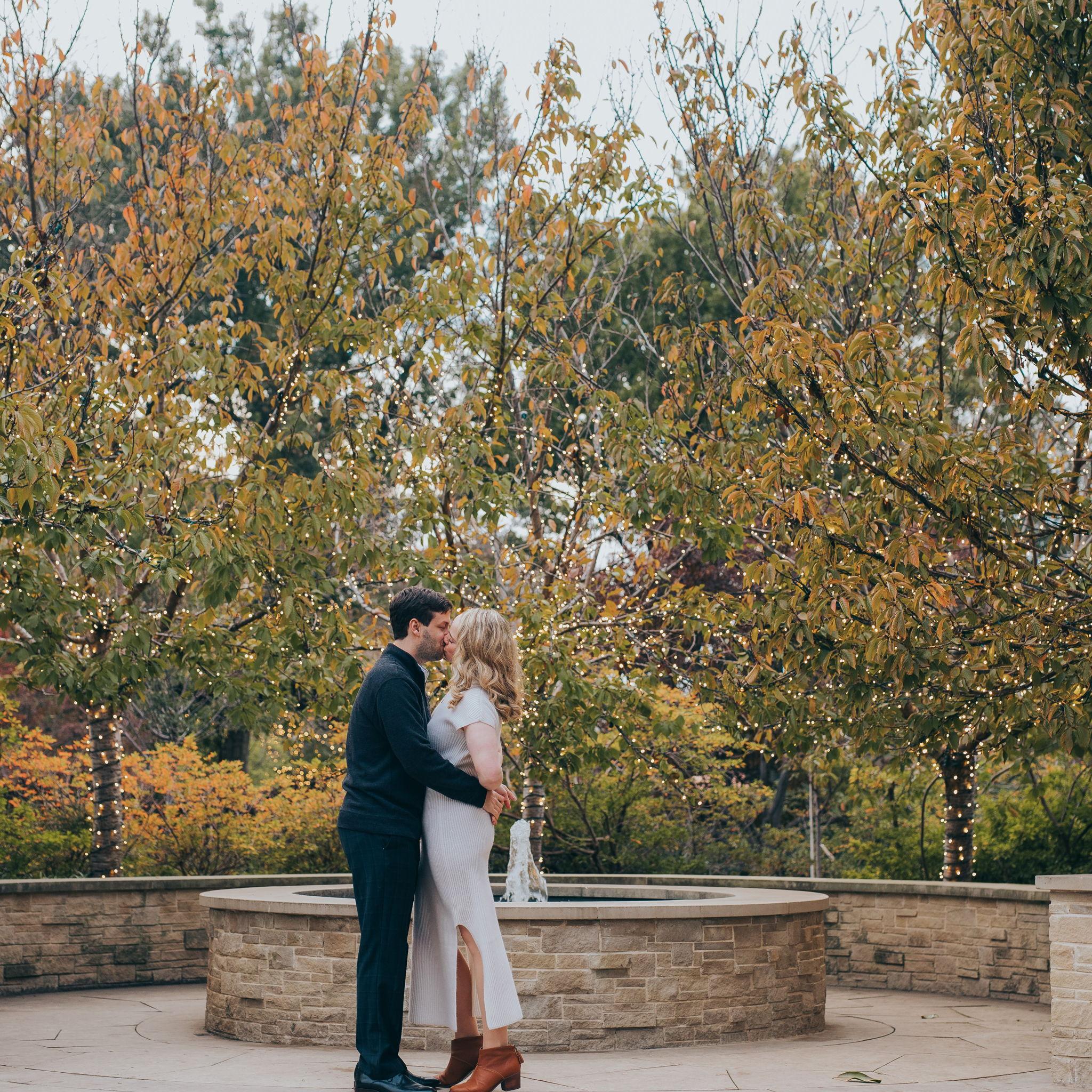 Engagement Session at the Arboretum