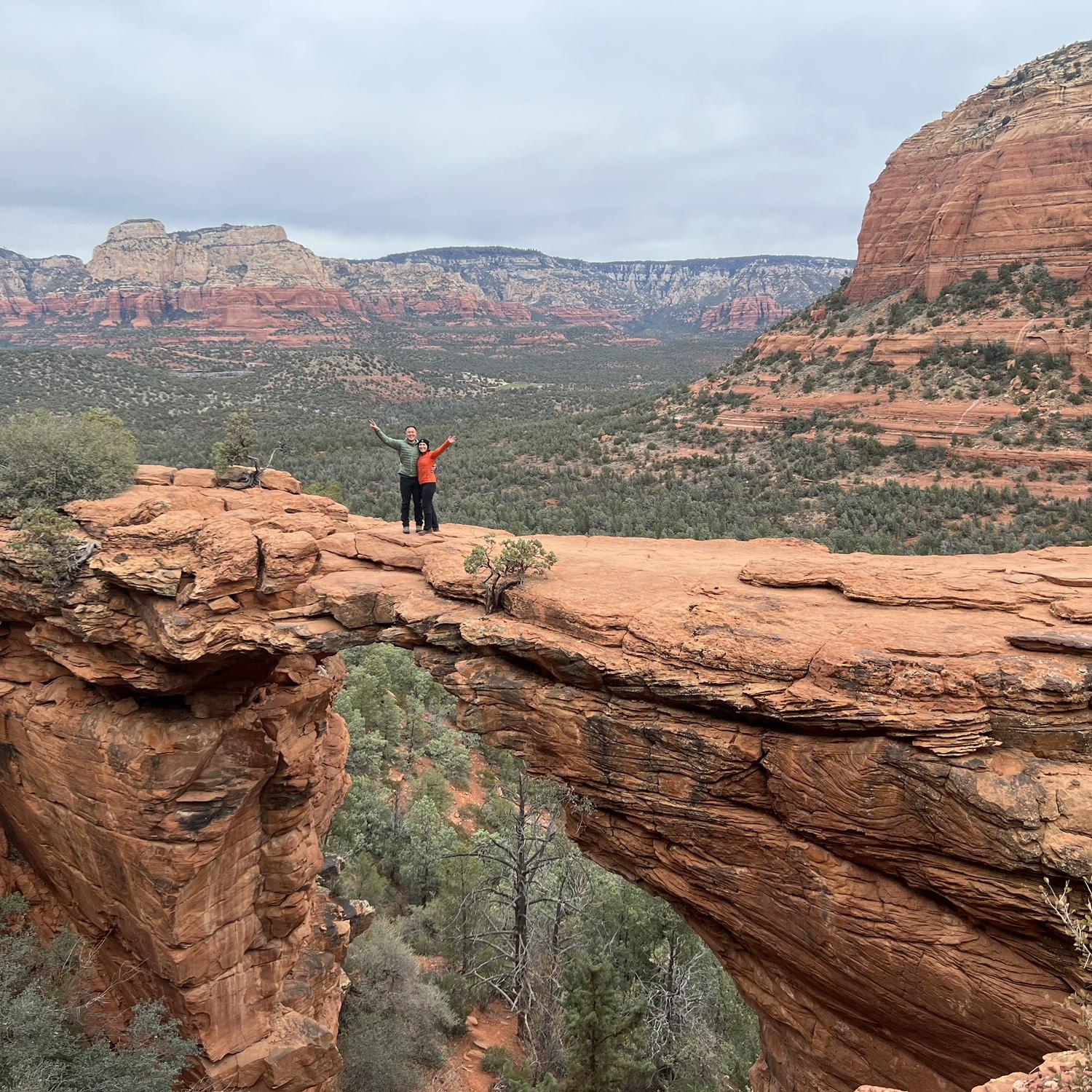 Devil’s Bridge in Sedona, AZ