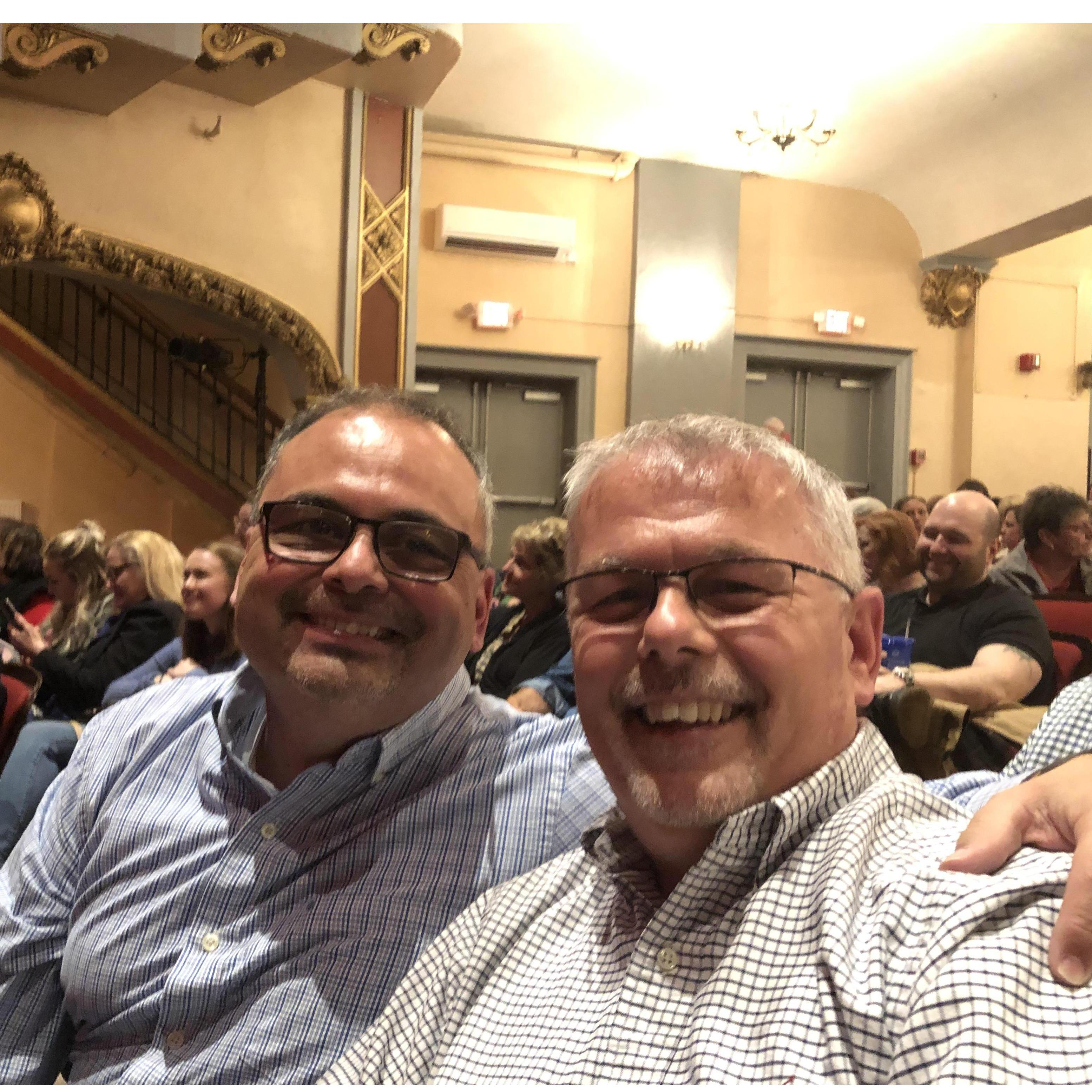 Enjoying a night at the Palace!