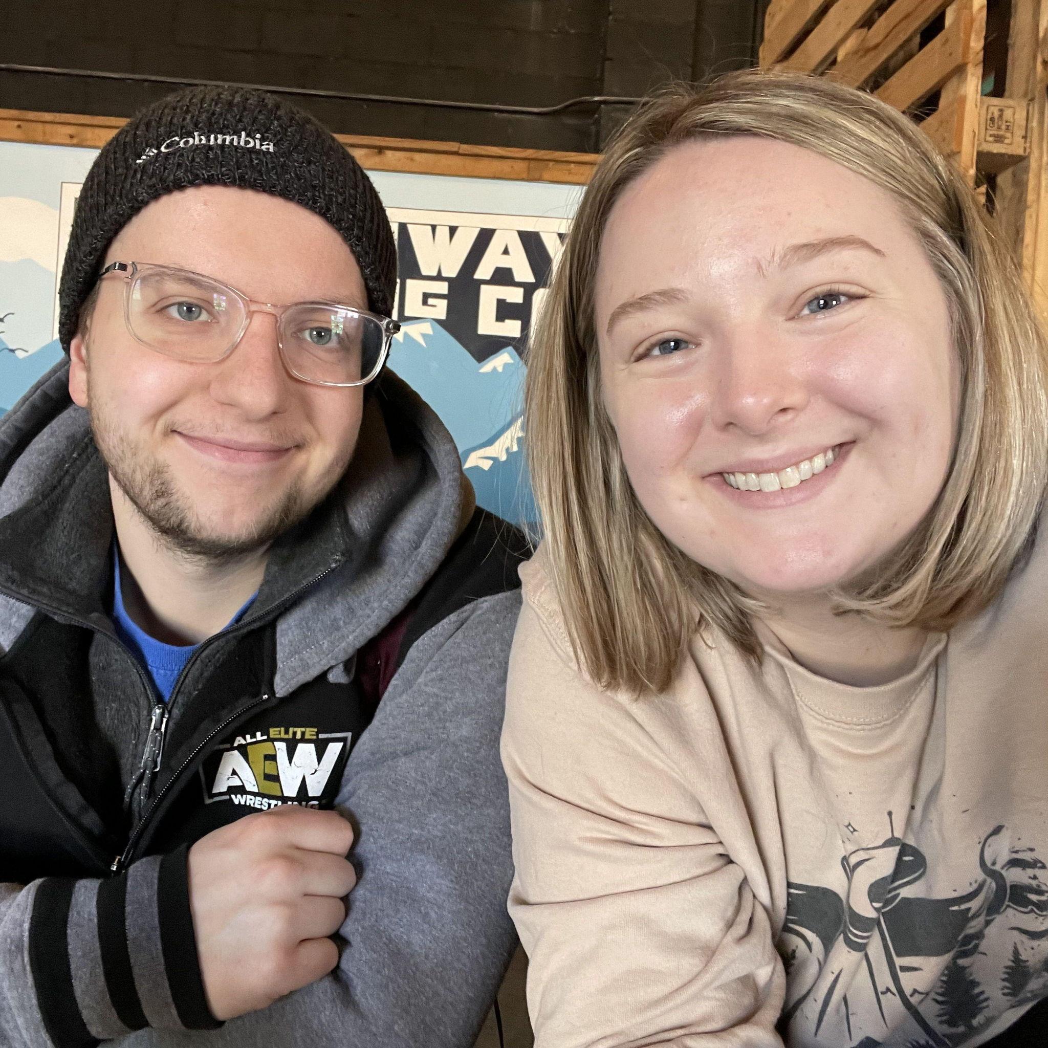 Celebrating Erika's 30th birthday at Adirondack Brewing Co. - April, 2023
