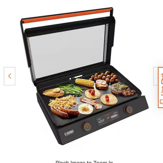 Electric blackstone griddle