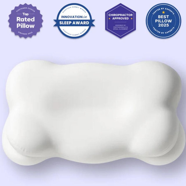 Mellow Cloud Align Pillow: CloudAlign™Memory Foam Pillow for Sleep Comfort