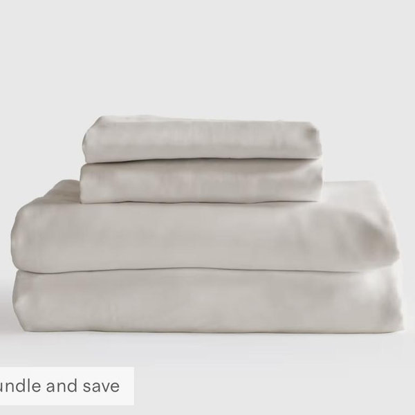 Bamboo Fitted Sheet Set - Sand, Queen
