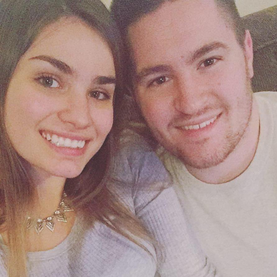 One of our first Christmases together.