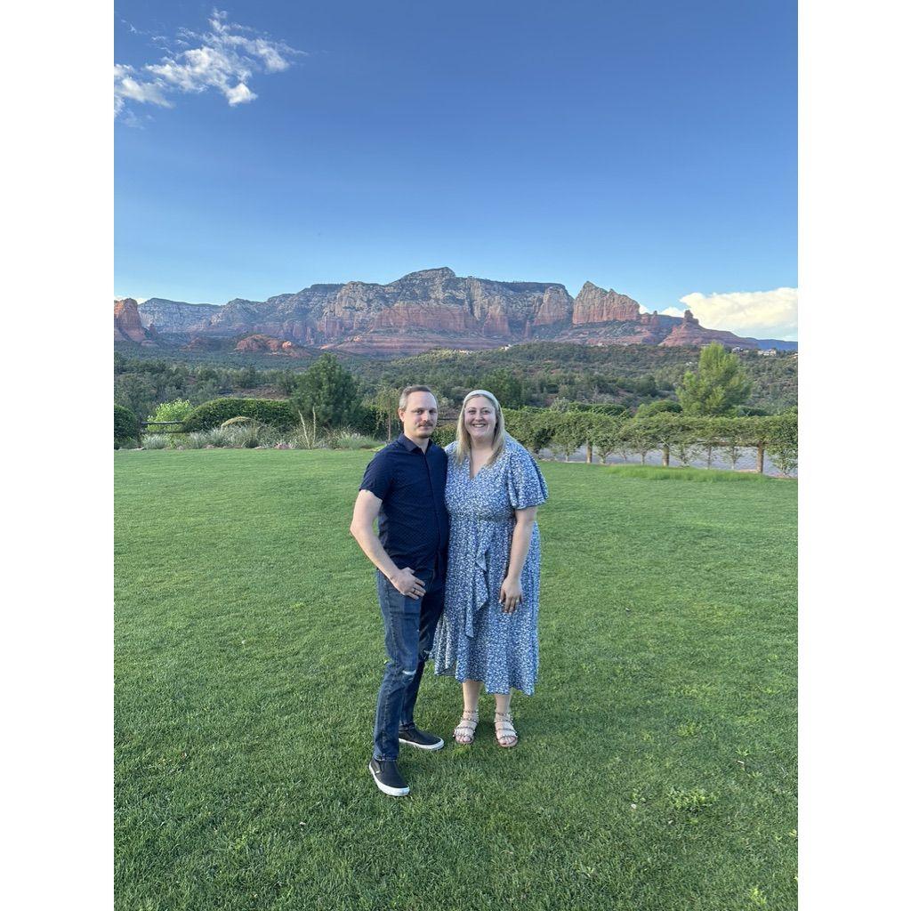 Celebrating our 3rd Anniversary in Sedona!