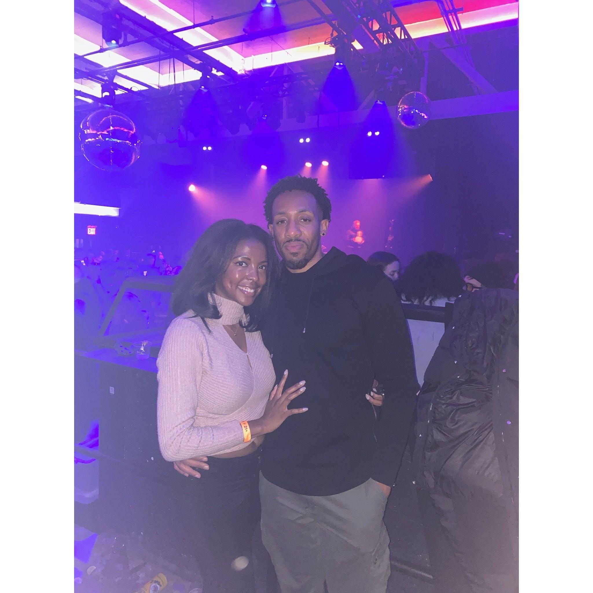 Our first concert together.