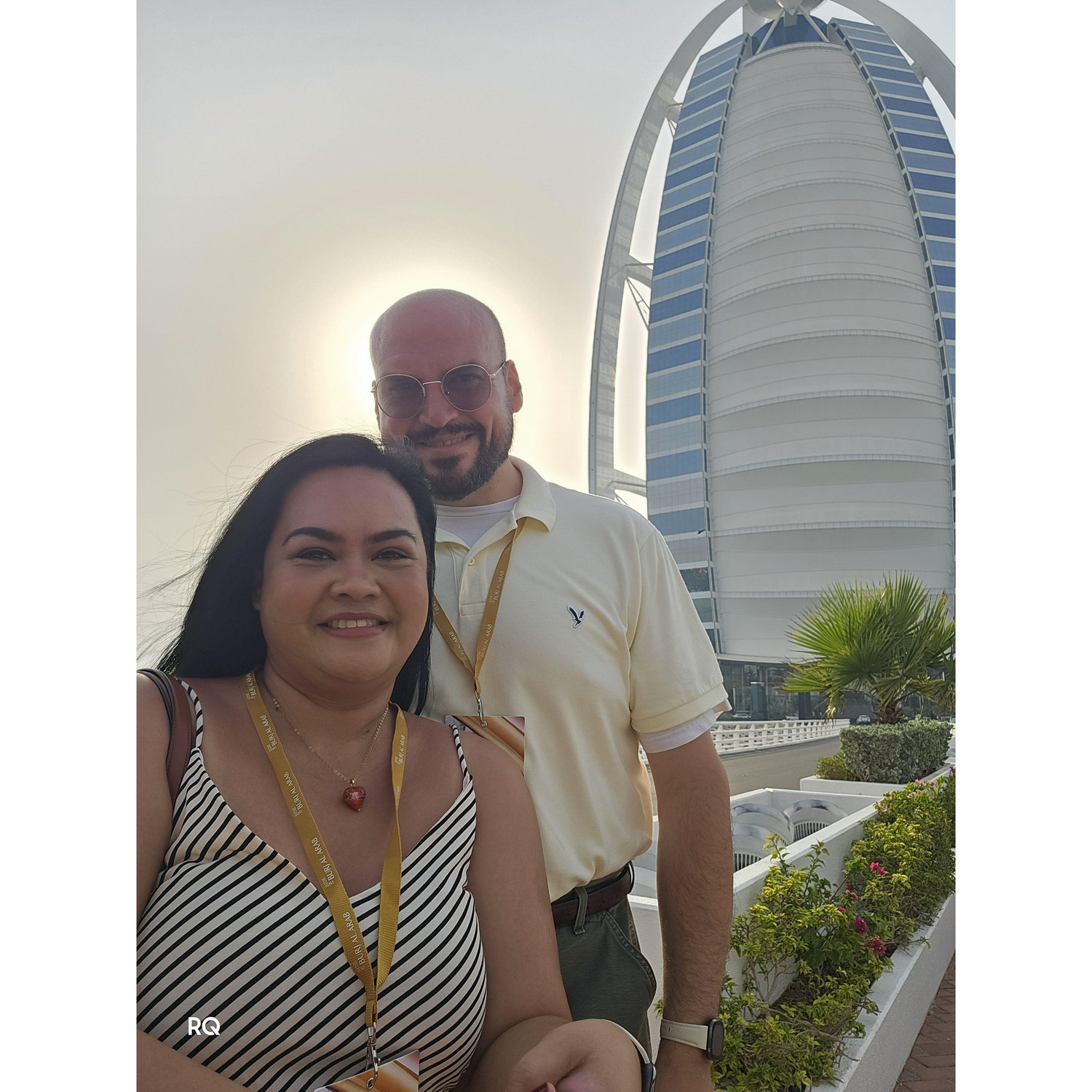 Had a tour in Burj Al Arab on Quennie's birthday!