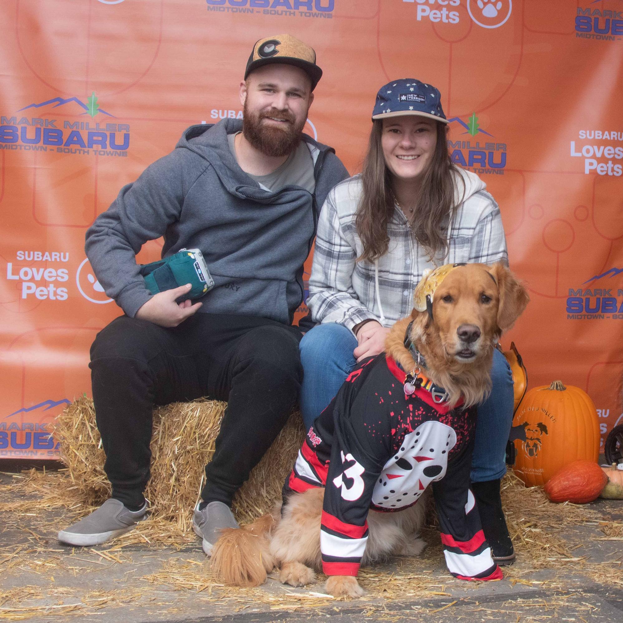 Subaru Dog Days 2022: Dogs wearing a costume got a free toy