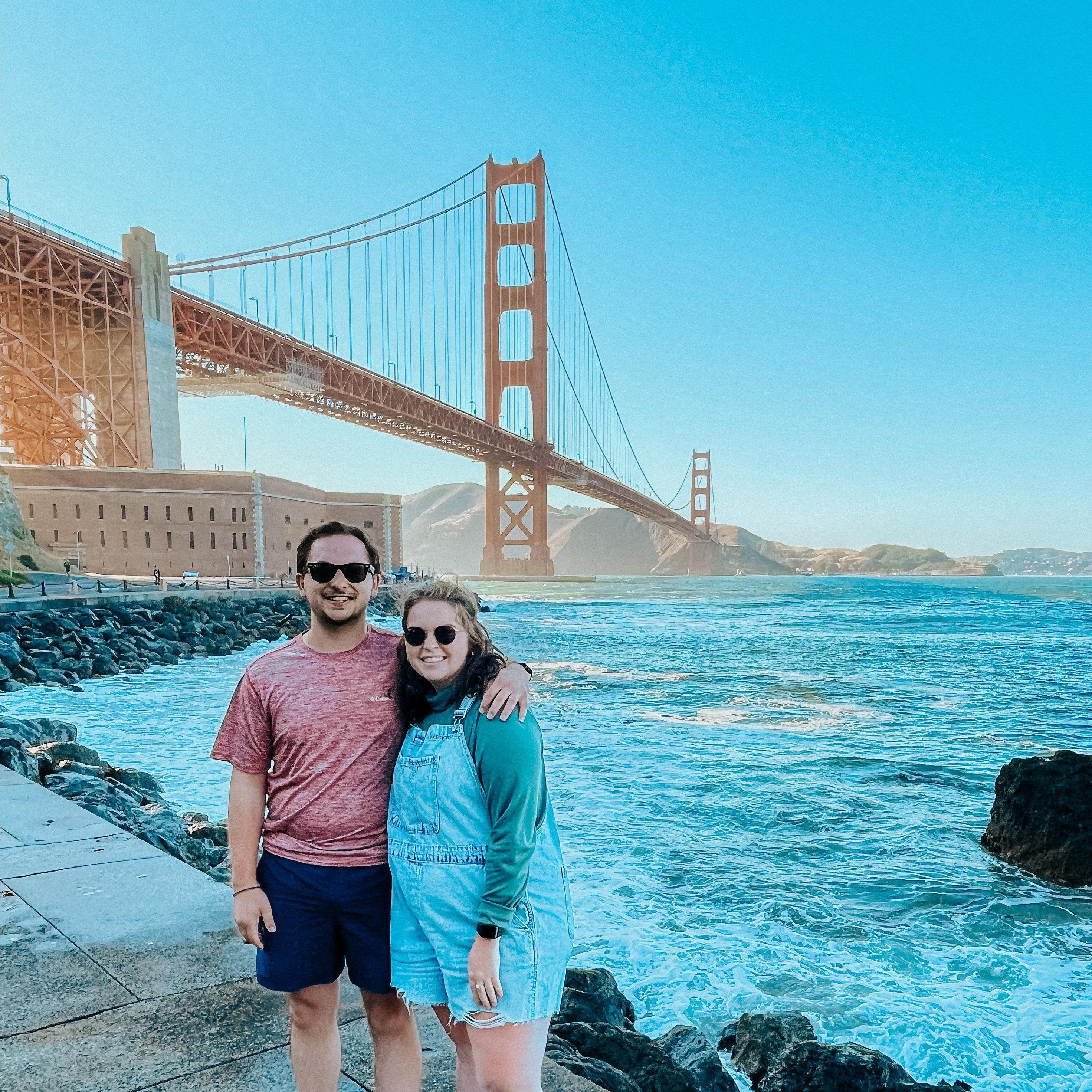 First BIG trip together to San Francisco and Napa Valley wine country