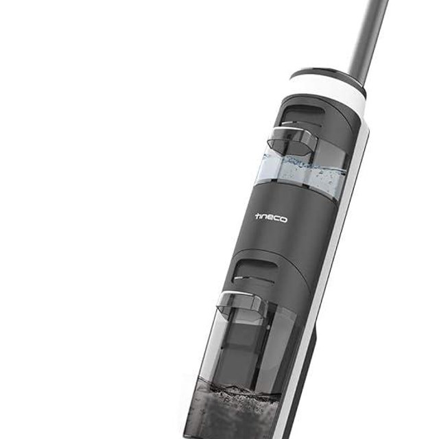 Tineco Floor ONE S3 Cordless Hardwood Floors Cleaner, Lightweight Wet Dry Vacuum Cleaners for Multi-Surface Cleaning with Smart Control System (Renewed)