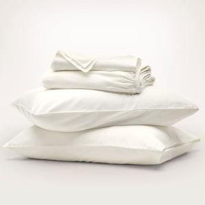 Signature Vintage Washed Sheet Set - Vintage White - King with King Cases