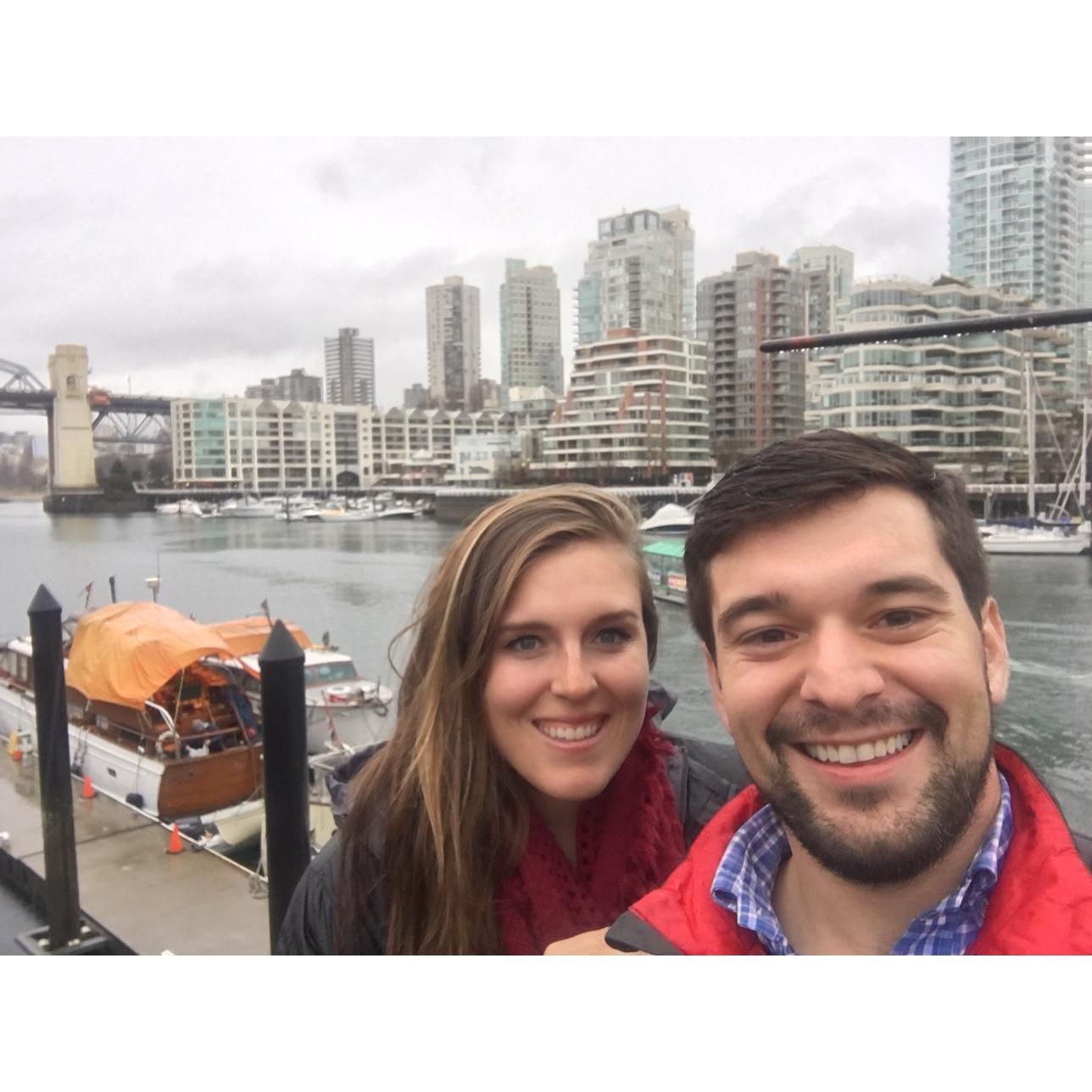 Griffin surprised me with a trip to Seattle, Vancouver, and Whistler for my 25th birthday!