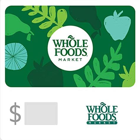 Whole Foods Gift Card
