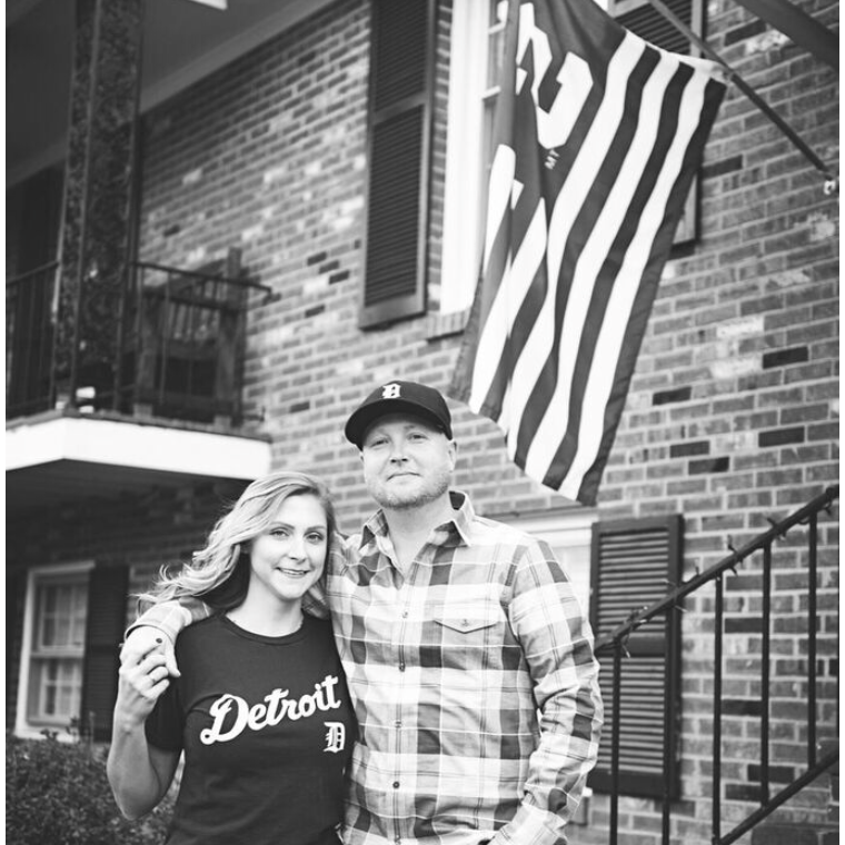 Representing the D, at our home in NC.