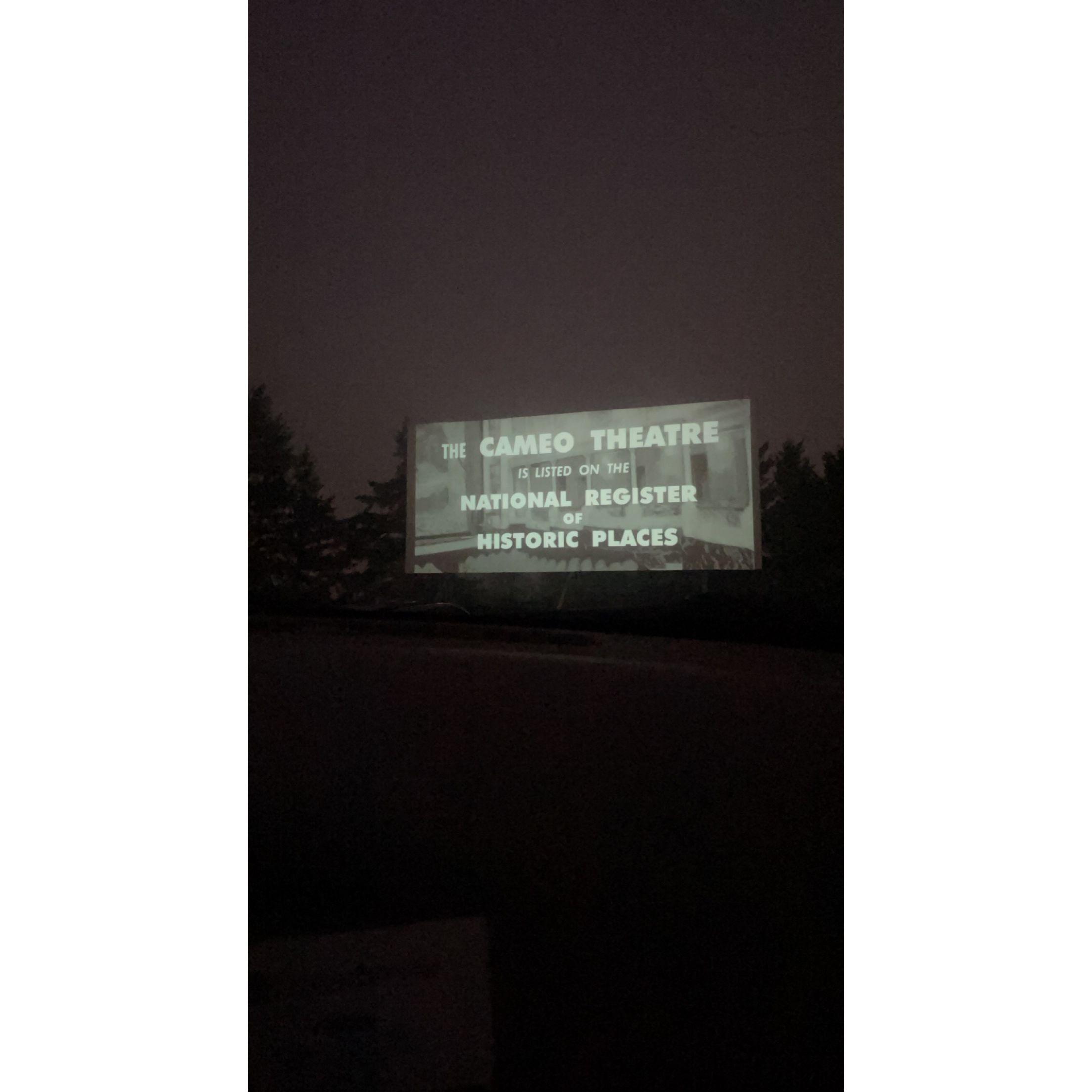 Our first date! The drive-in was showing The Polar Express and Dune, but Micah knew I didn't like The Polar Express so he brought games and we played through the whole movie... and most of Dune too :)