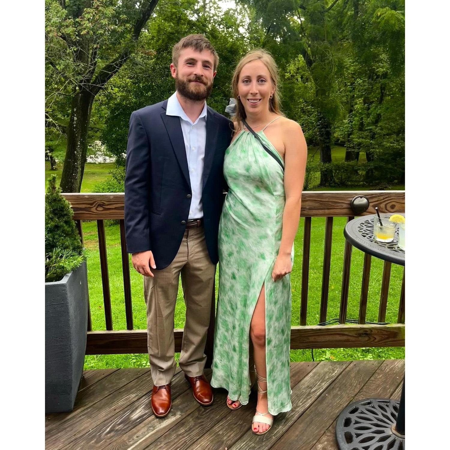 Celebrating another friend's wedding