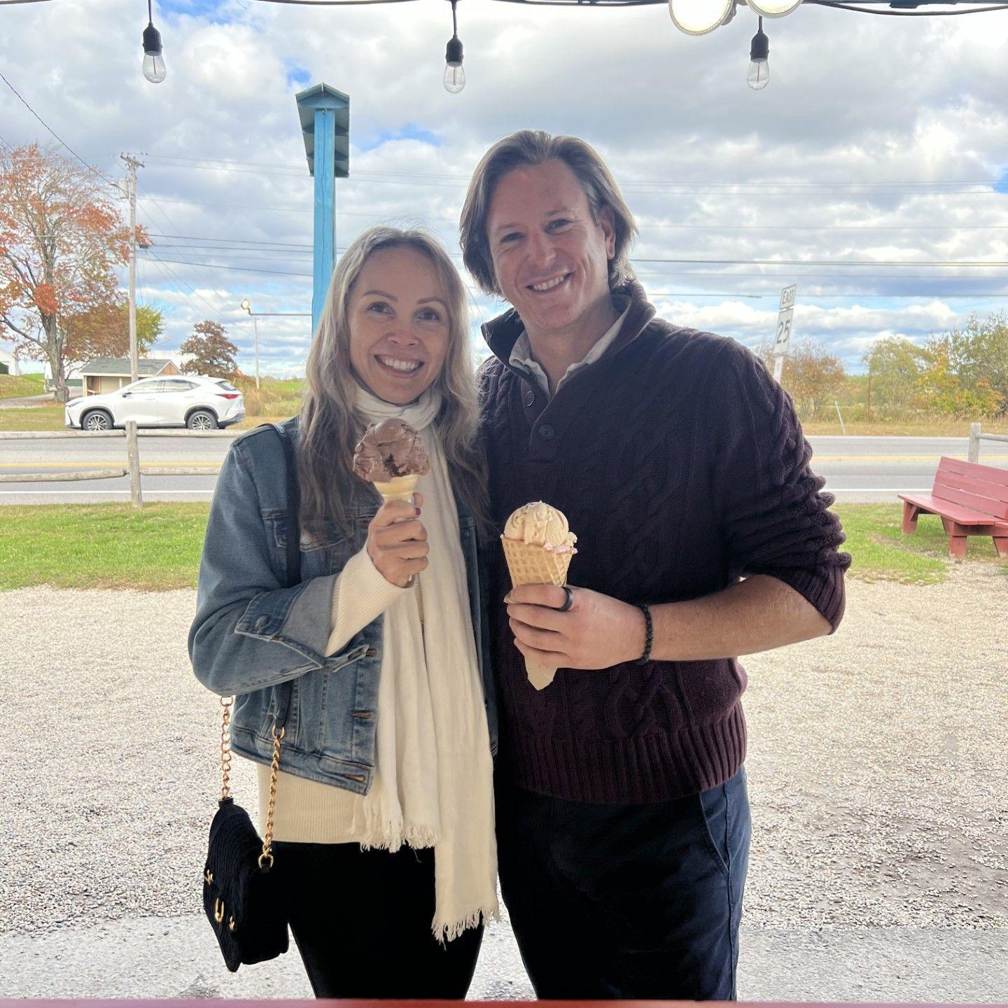 Ice cream is a big deal in Maine