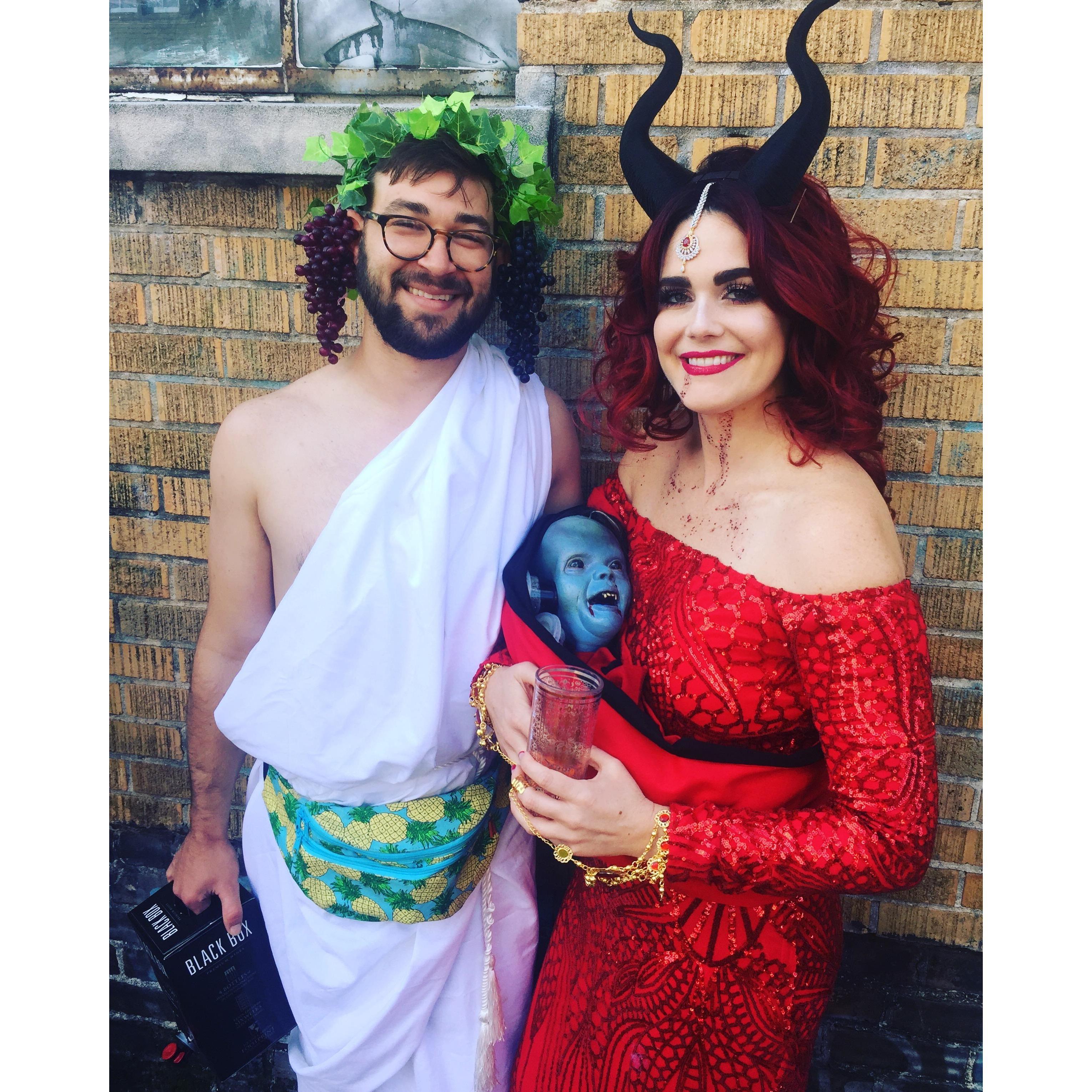 Lilith + Bacchus for Mardi Gras Day