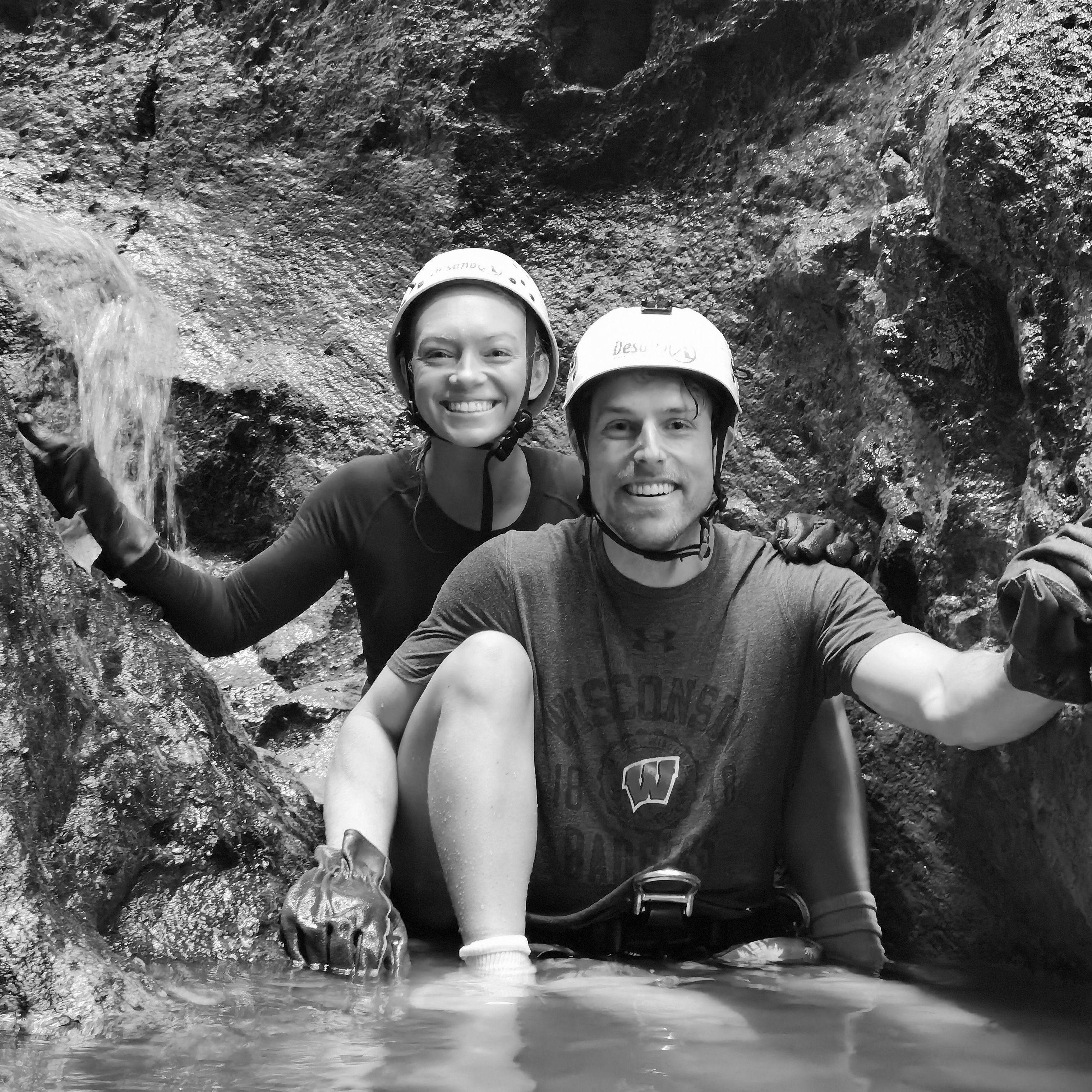 A waterfall excursion in Costa Rica