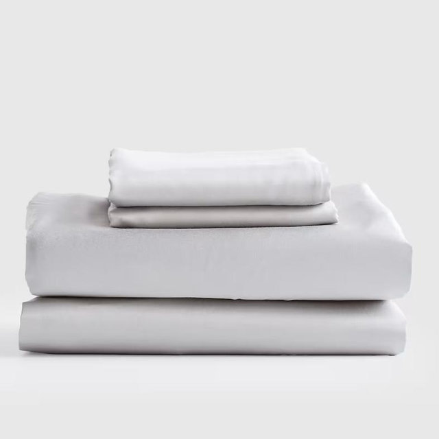 Bamboo Sheet Set - Light Grey, Queen