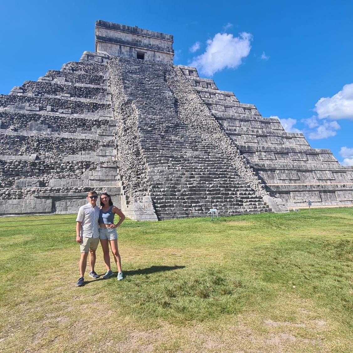 Trip to Cancun, Mexico, with Catie's family