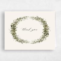 Beige Wedding Thank You - Elowen Landscape